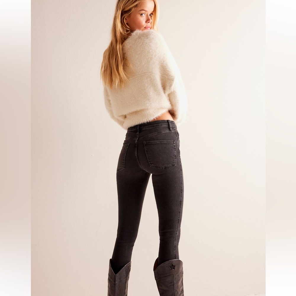 Free People We The Free Raw High Waist Jeans